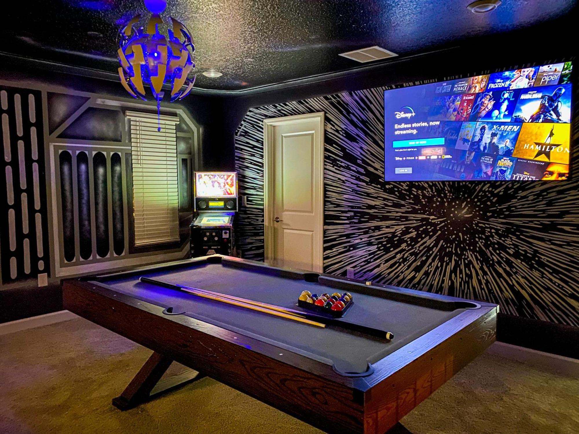 Magical Family Vacation Home Near Disney World At Storey Lake, Star Wars Gameroom, Pool, Theater, Mickey Slide, Sleeps Up To 28 Кіссіммі Екстер'єр фото
