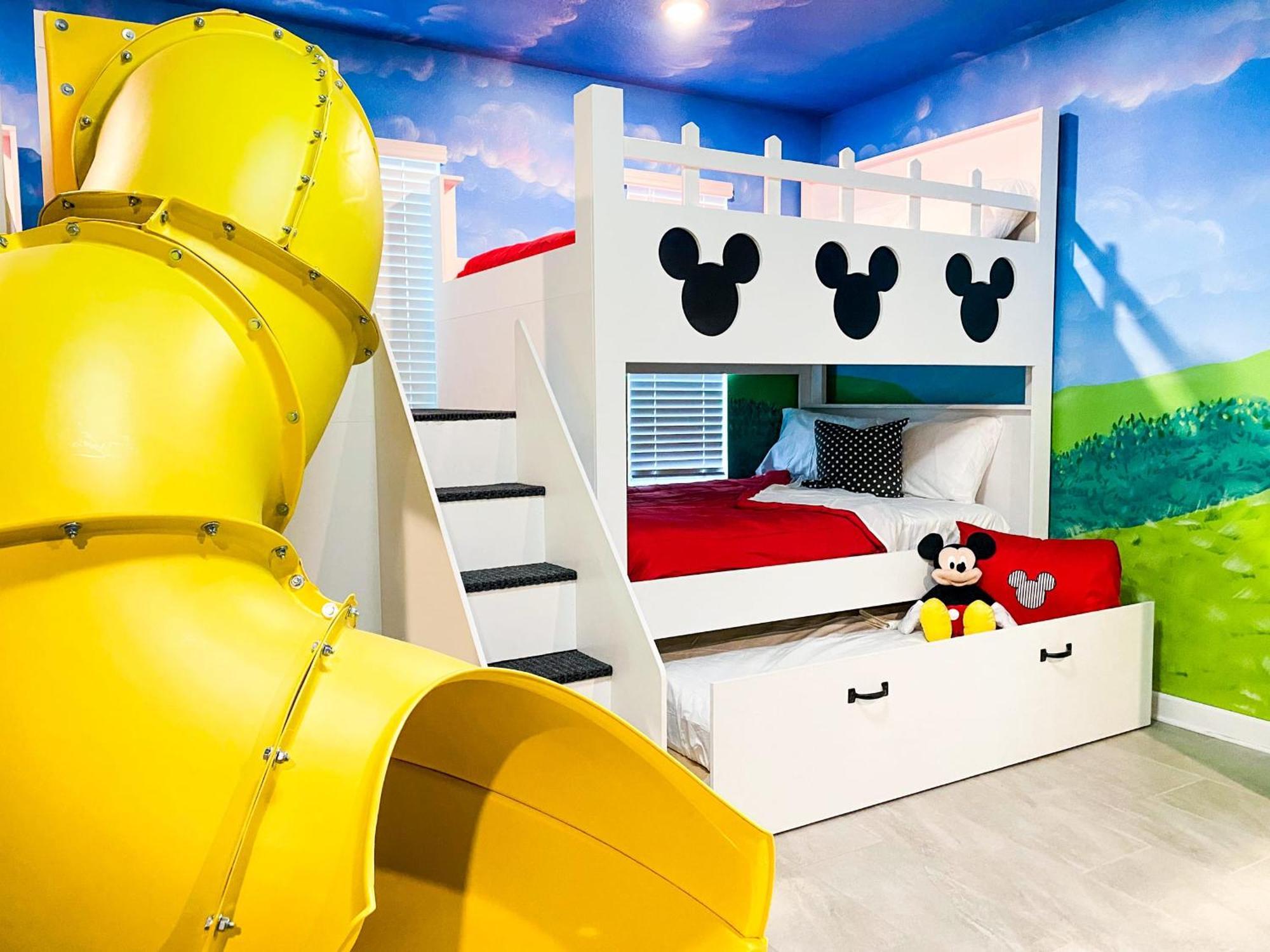 Magical Family Vacation Home Near Disney World At Storey Lake, Star Wars Gameroom, Pool, Theater, Mickey Slide, Sleeps Up To 28 Кіссіммі Екстер'єр фото