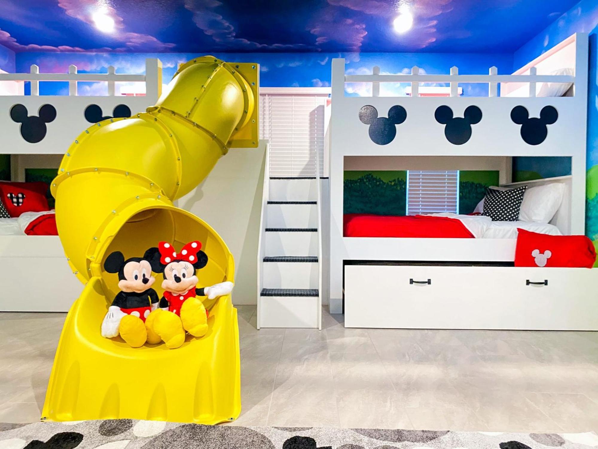 Magical Family Vacation Home Near Disney World At Storey Lake, Star Wars Gameroom, Pool, Theater, Mickey Slide, Sleeps Up To 28 Кіссіммі Екстер'єр фото